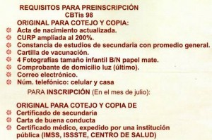 requisitos